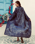 Navy - Kaftan robe