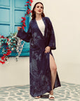 Navy - Kaftan robe