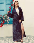 Navy - Kaftan robe