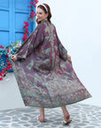 Mulberry emerald - Kaftan robe