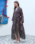 Mulberry emerald - Kaftan robe