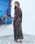 Mulberry emerald - Kaftan robe