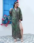 Mulberry emerald - Kaftan robe