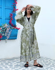 Mint mist - Kaftan robe