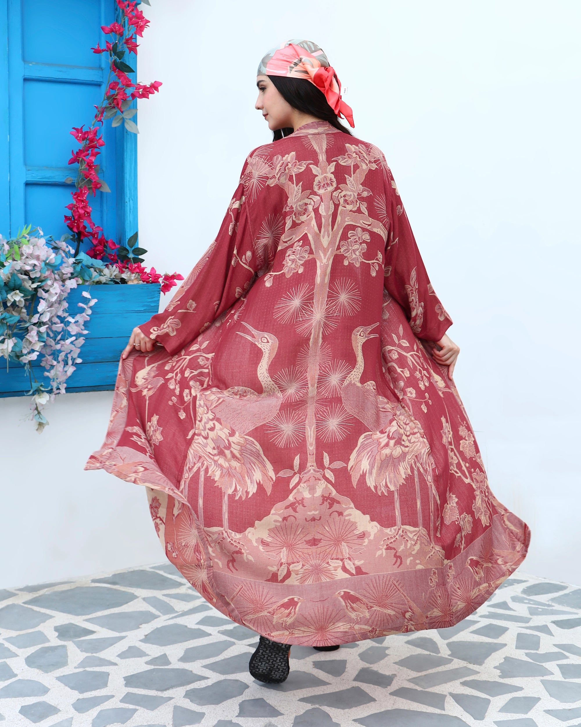 Sunset sand - Kaftan robe