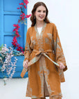Honey sage - Short kaftan shirt