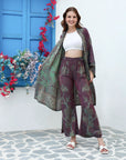 Mulberry emerald - Short kaftan shirt