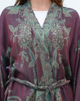 Mulberry emerald - Short kaftan shirt
