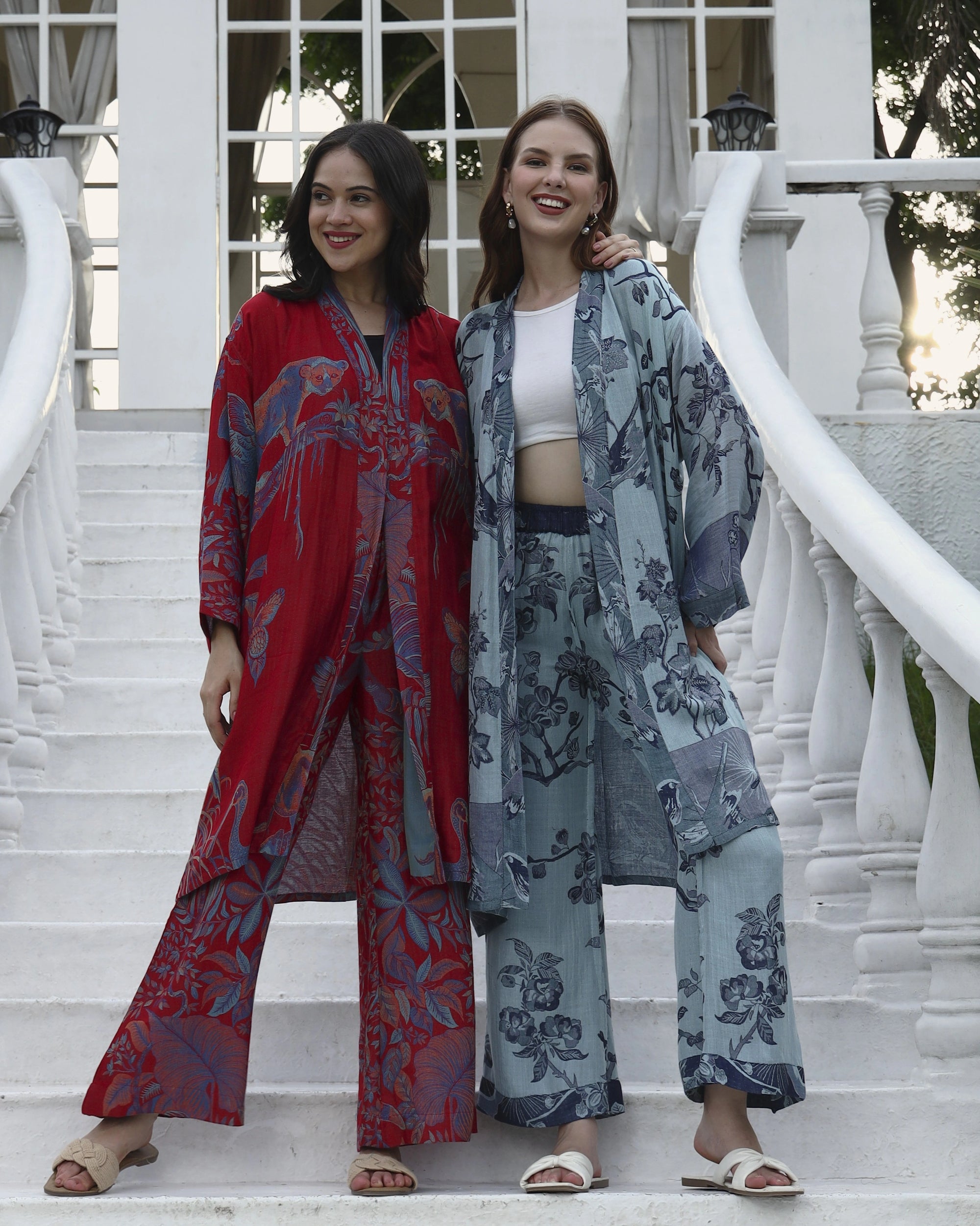 Christmas opal - Short kaftan shirt