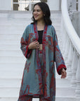 Christmas opal - Short kaftan shirt