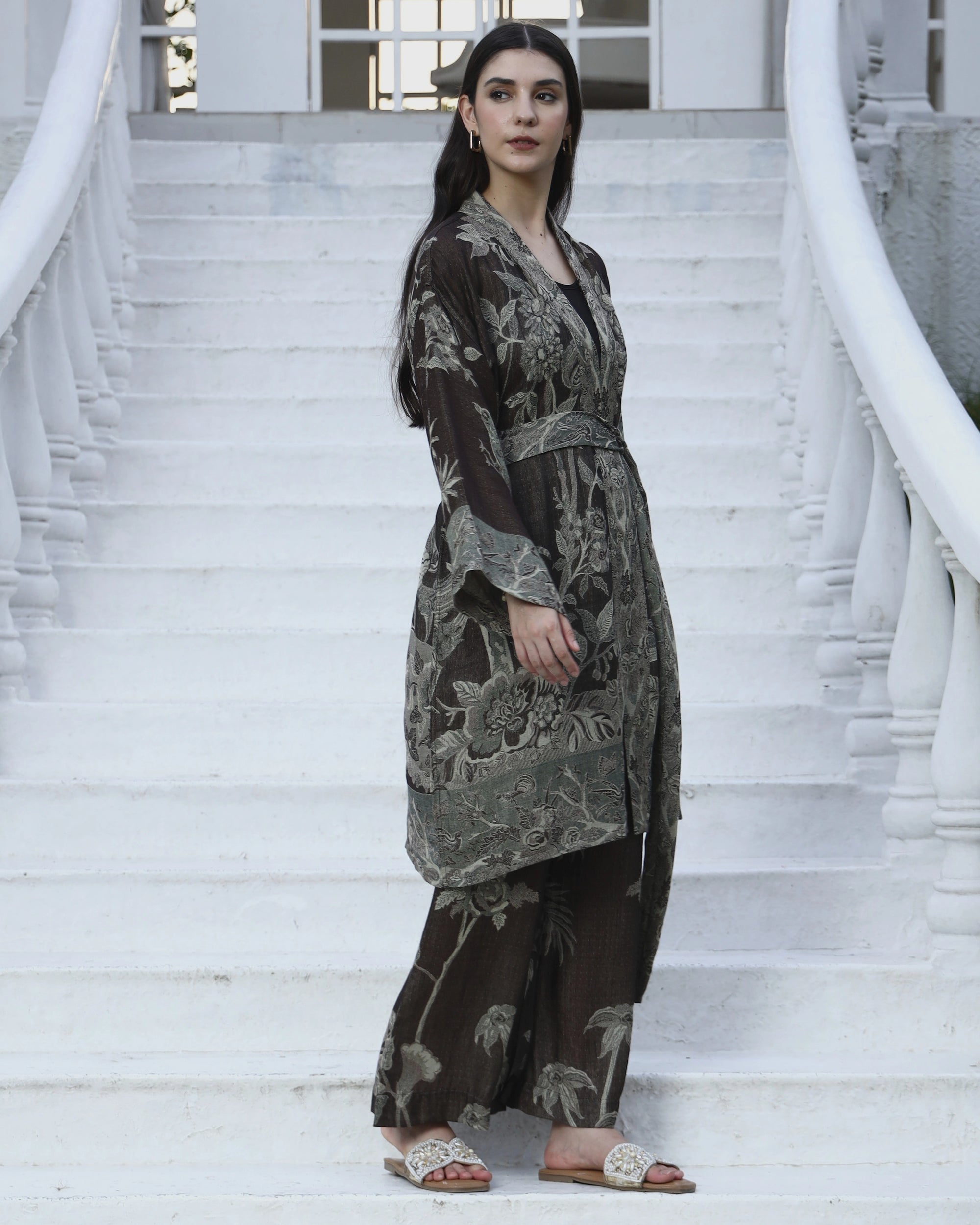 Cinnamon - Short kaftan shirt