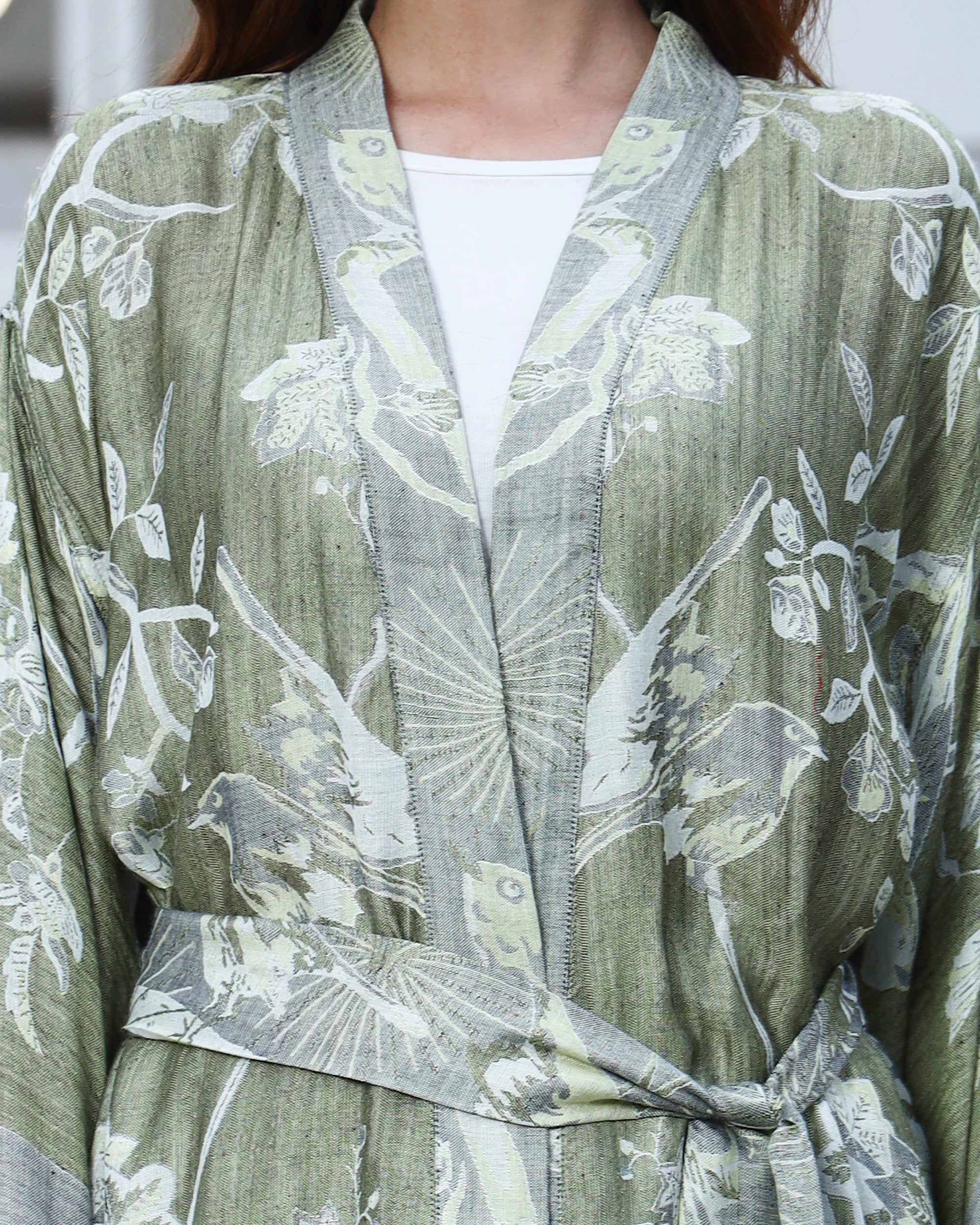 Mint mist - Short kaftan shirt