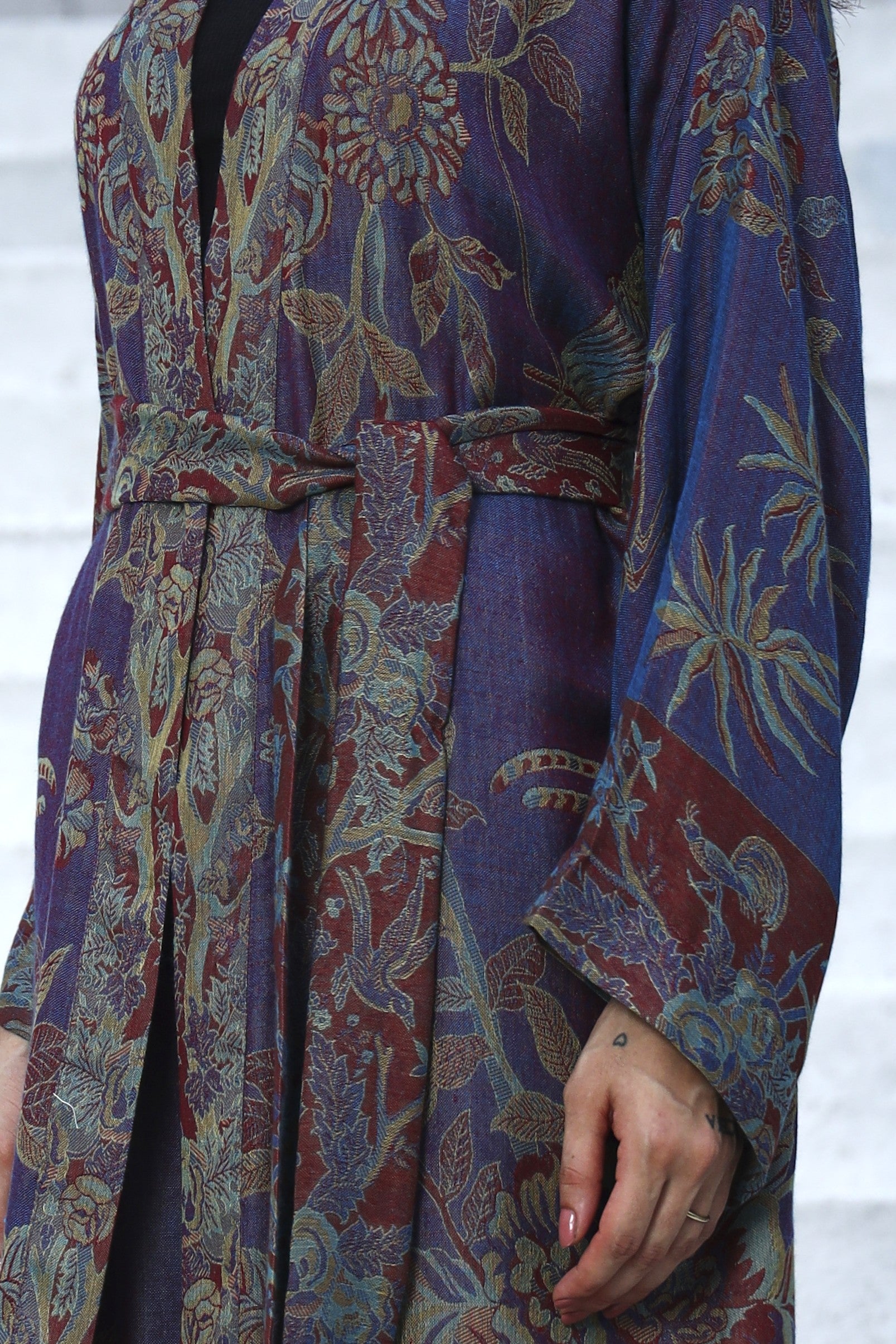 Amethyst gold - Short kaftan shirt