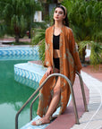 Honey sage - Kaftan robe
