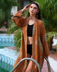 Honey sage - Kaftan robe