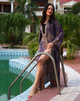 Amethyst gold - Kaftan robe
