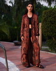 Noir cherry - Kaftan robe