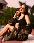 Coal clay - Kaftan robe
