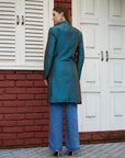Teal - Jodhpur coat