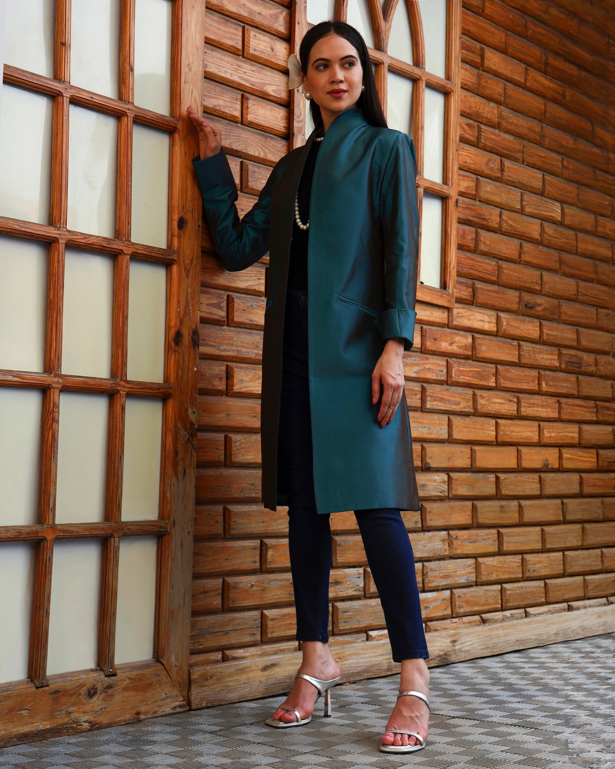 Teal - Apple jacket