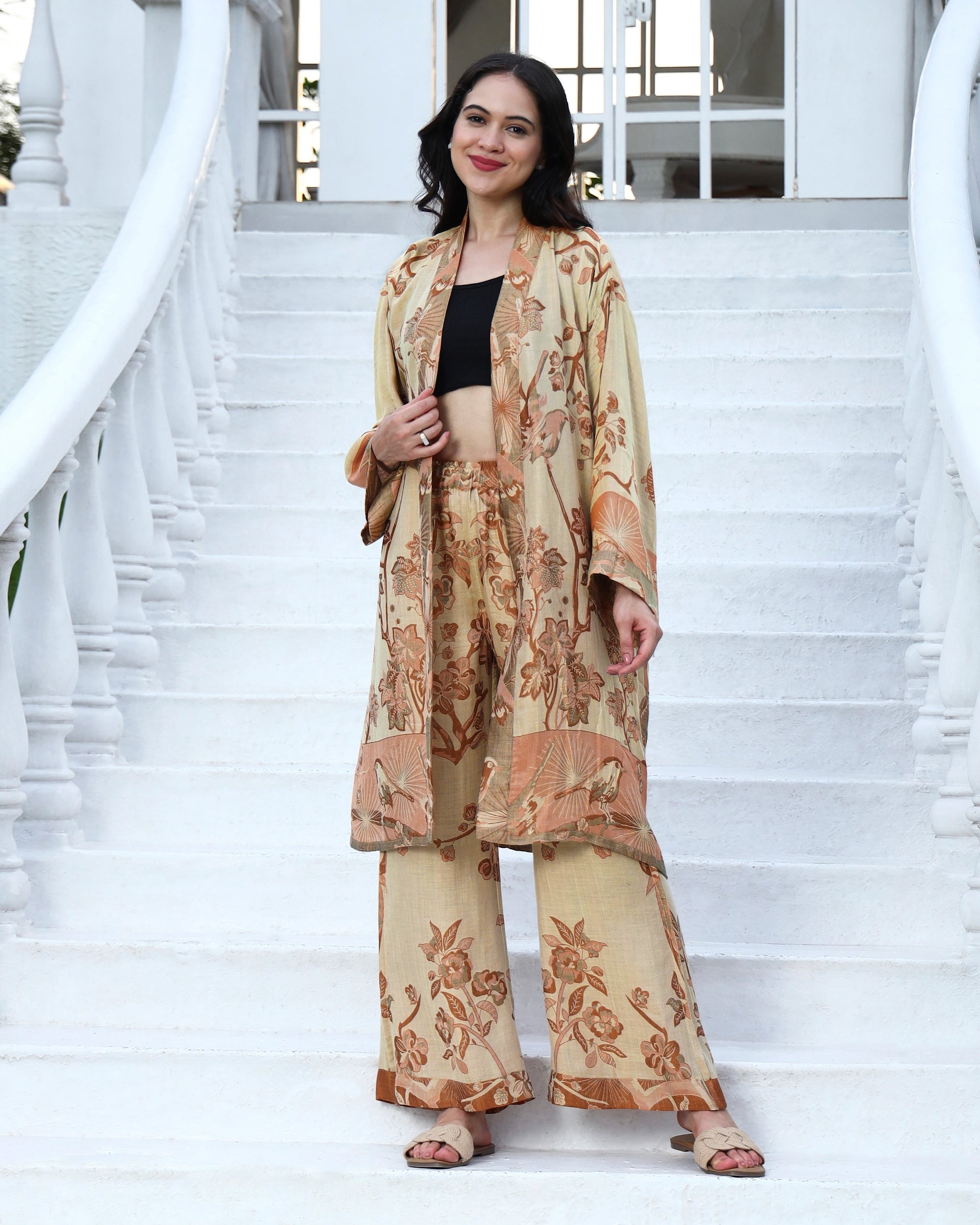 Dusk - Short kaftan shirt