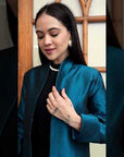Teal - Apple jacket