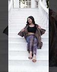 Amethyst gold - Short kaftan shirt