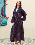 Navy - Kaftan robe