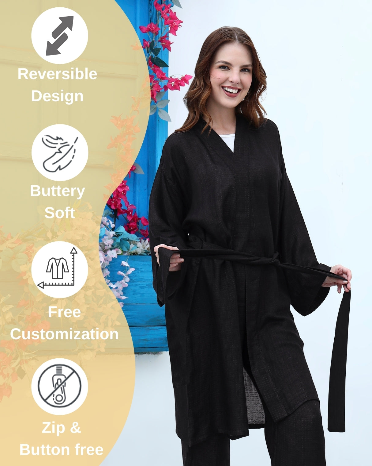 Ruby - Short kaftan shirt