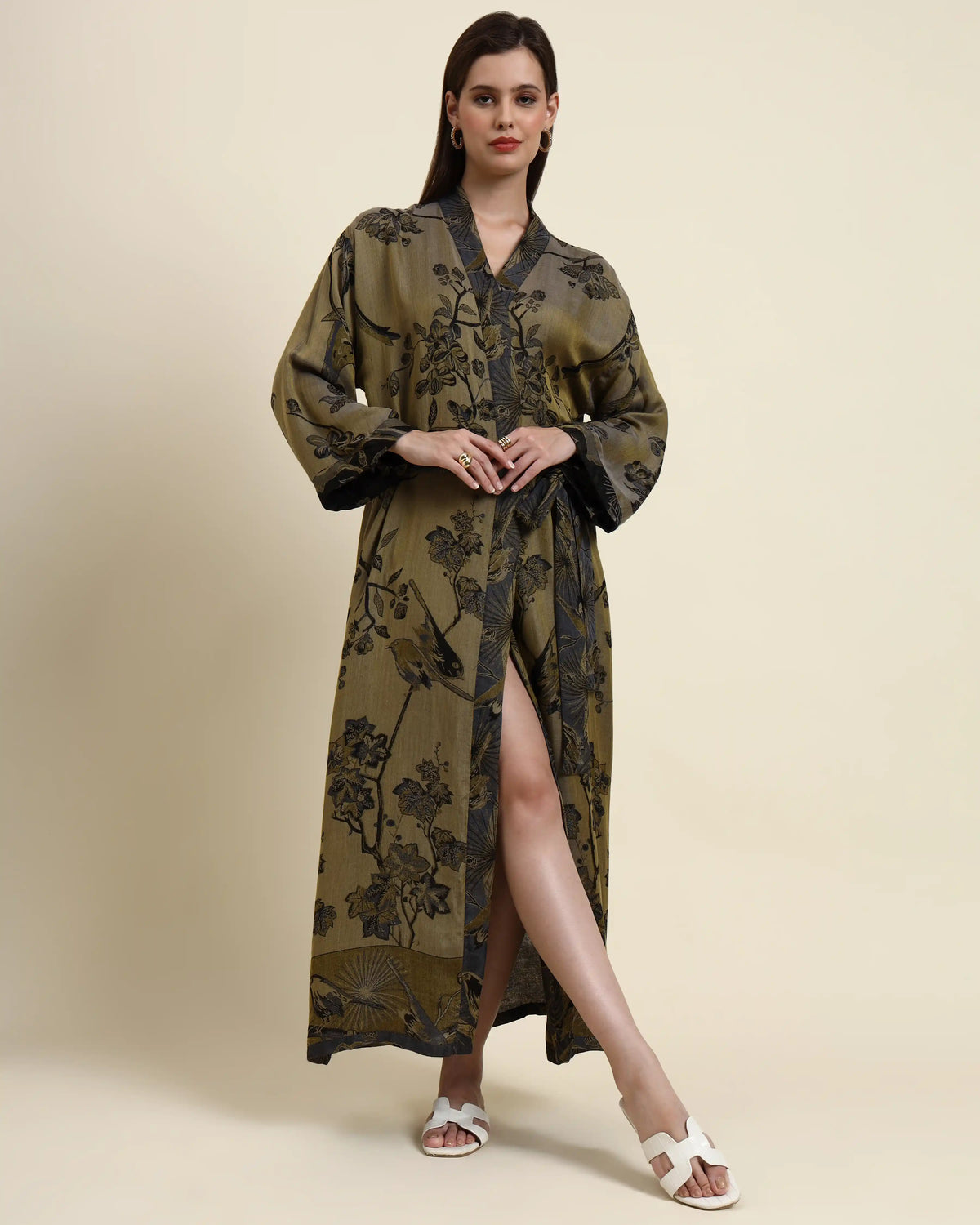 Coal clay - Kaftan robe