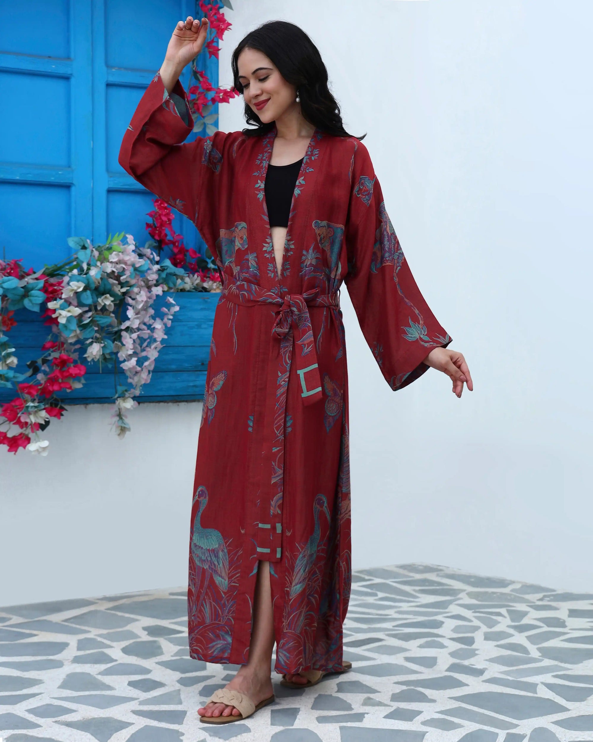 Christmas opal - Kaftan robe