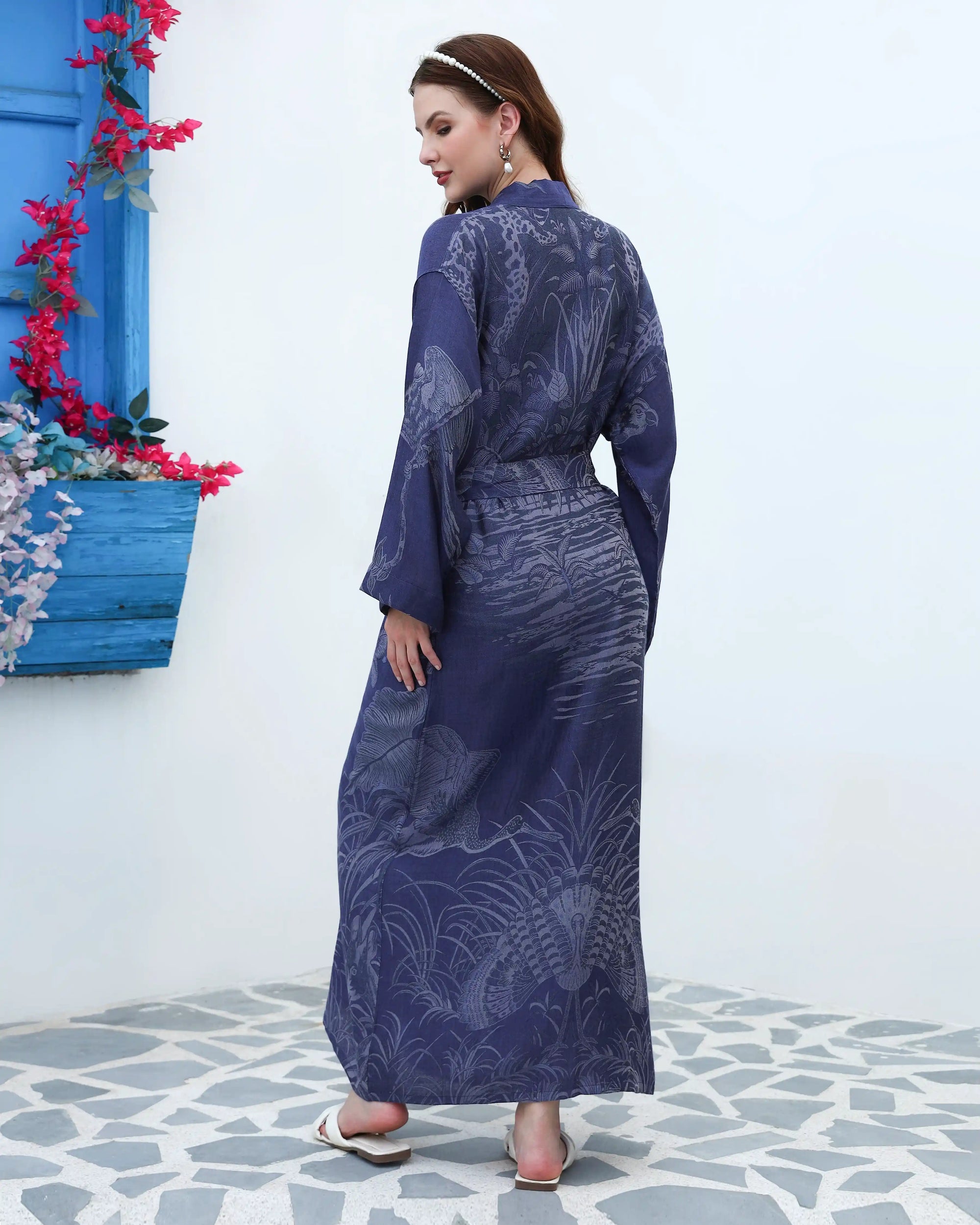 Aqua - Kaftan robe