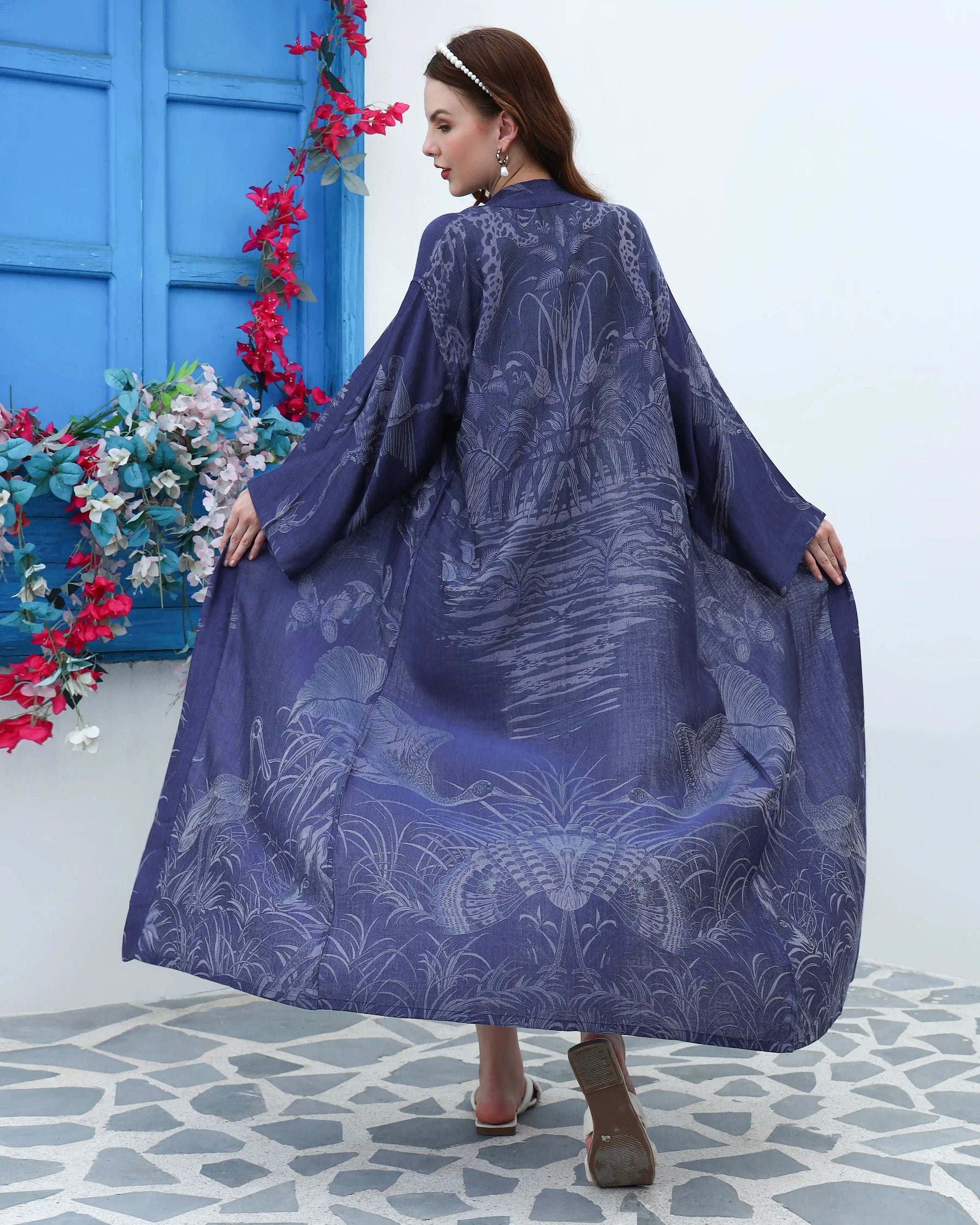 Aqua - Kaftan robe