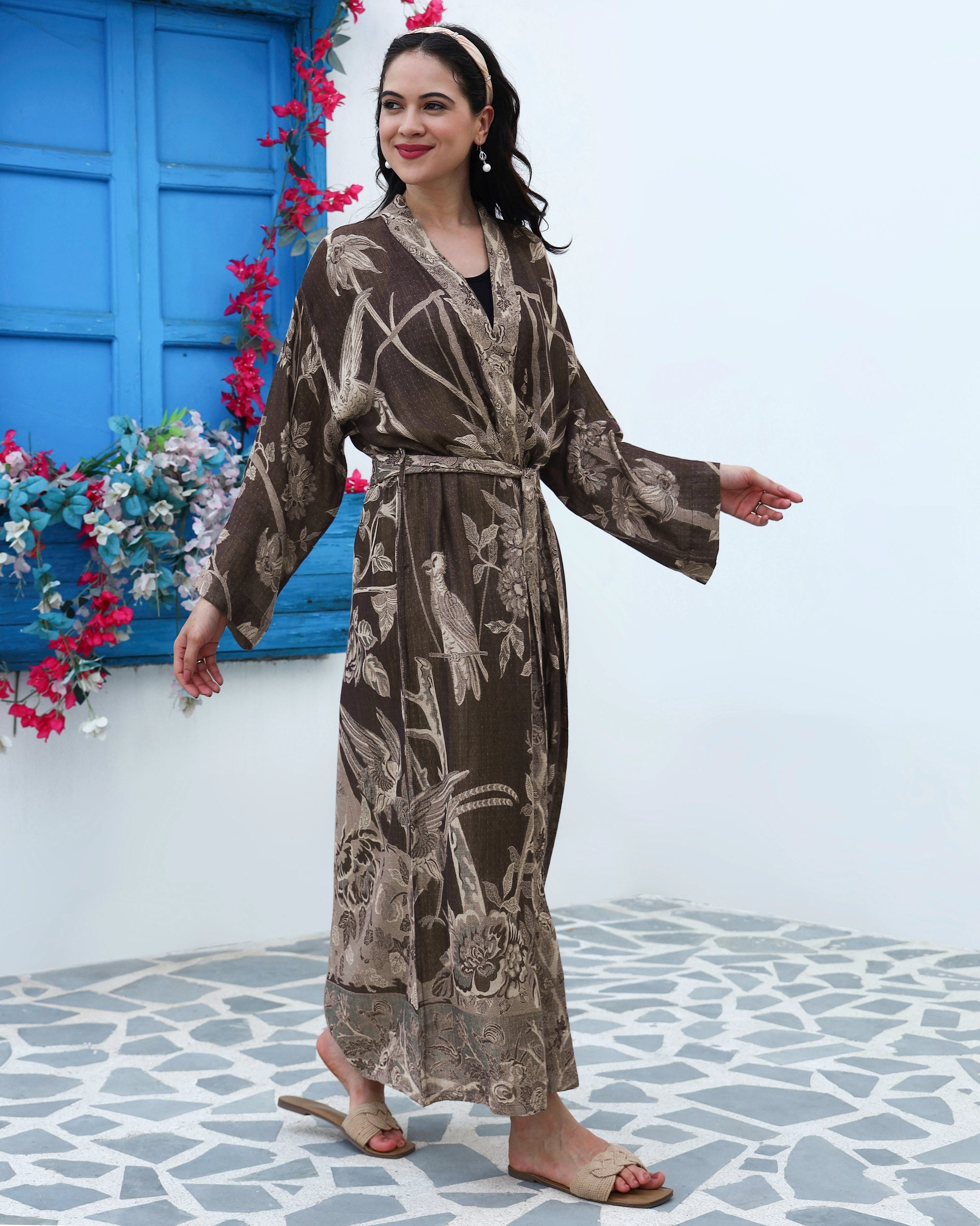 Cinnamon - Kaftan robe