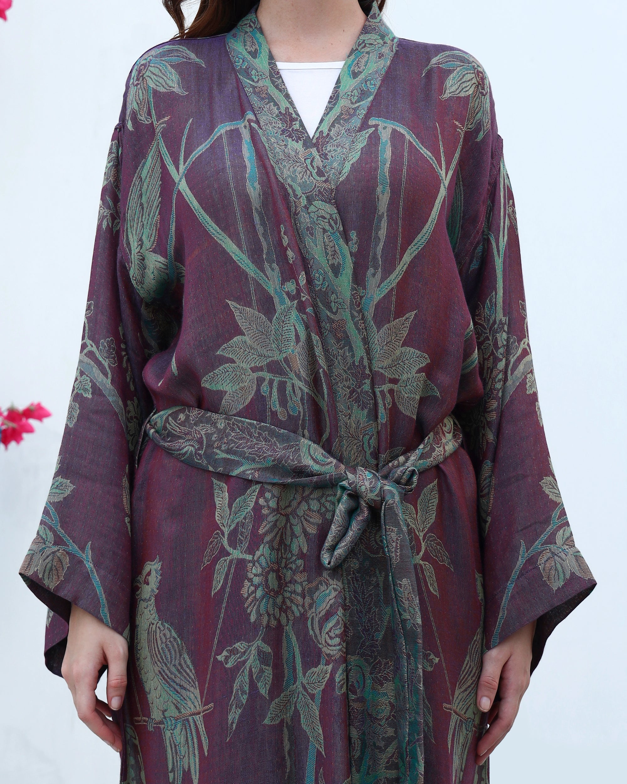 Mulberry emerald - Kaftan robe