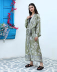 Mint mist - Kaftan robe