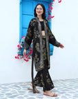 Coal clay - Short kaftan shirt