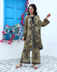 Coal clay - Short kaftan shirt