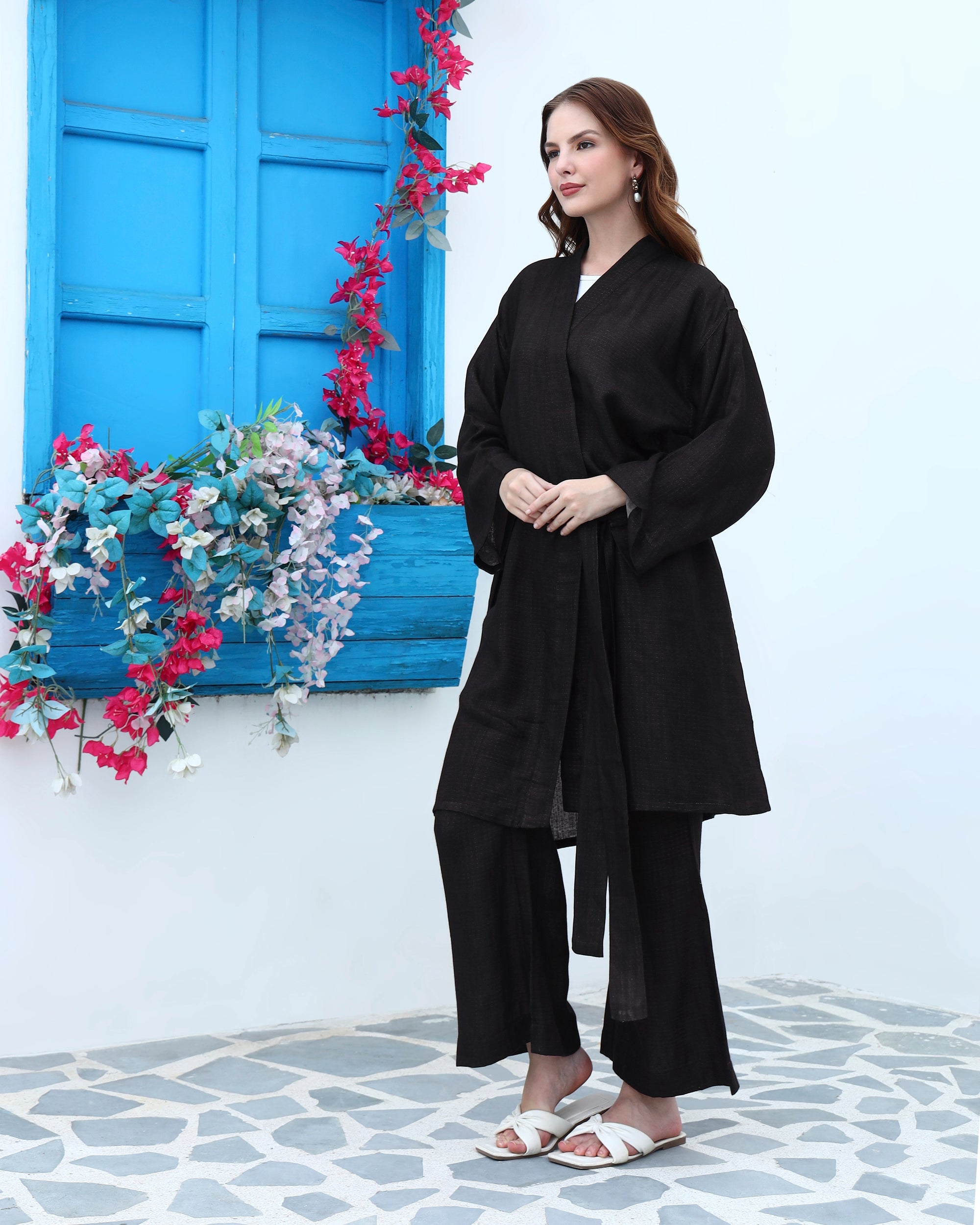 Onyx - Short kaftan shirt