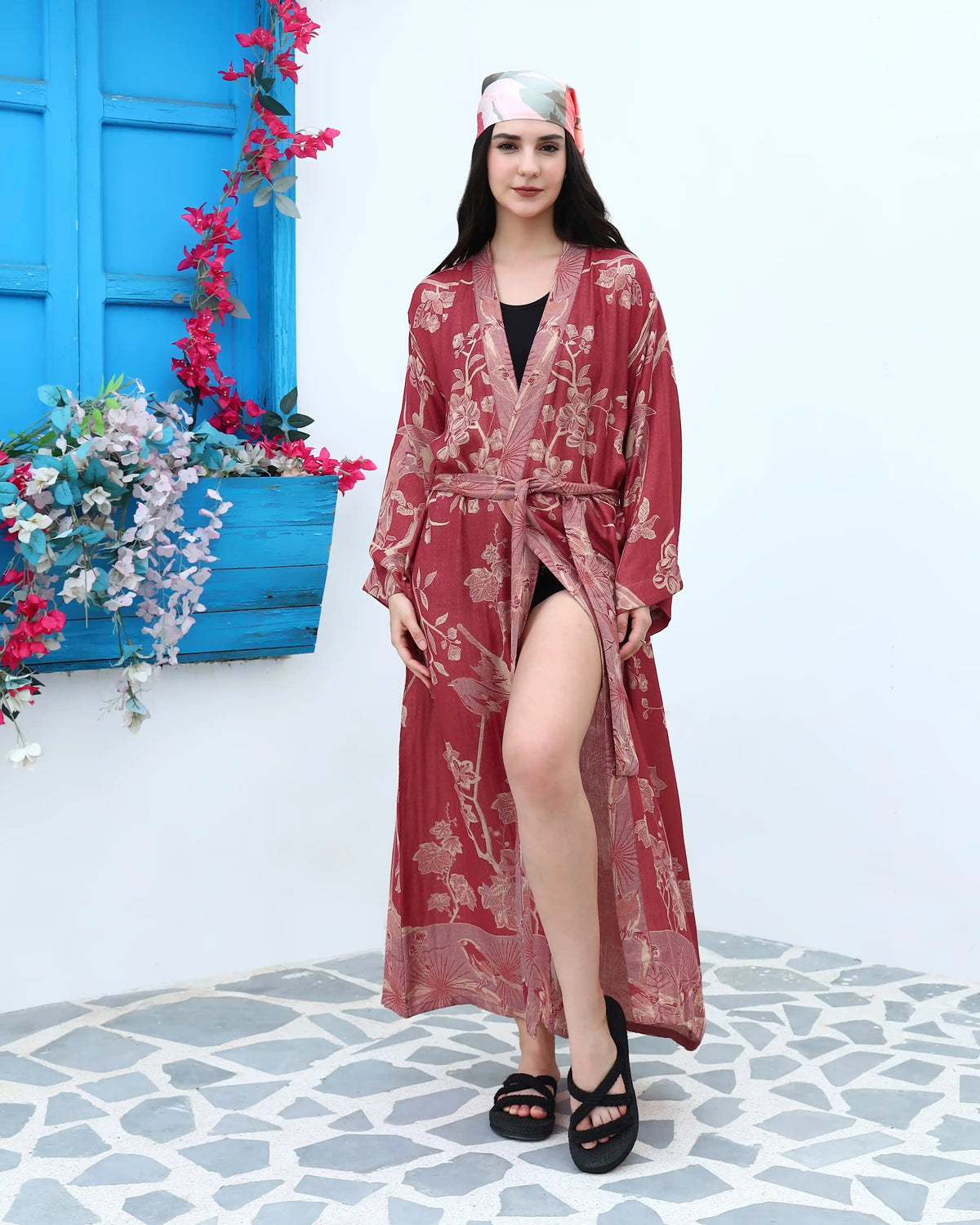 Sunset sand - Kaftan robe