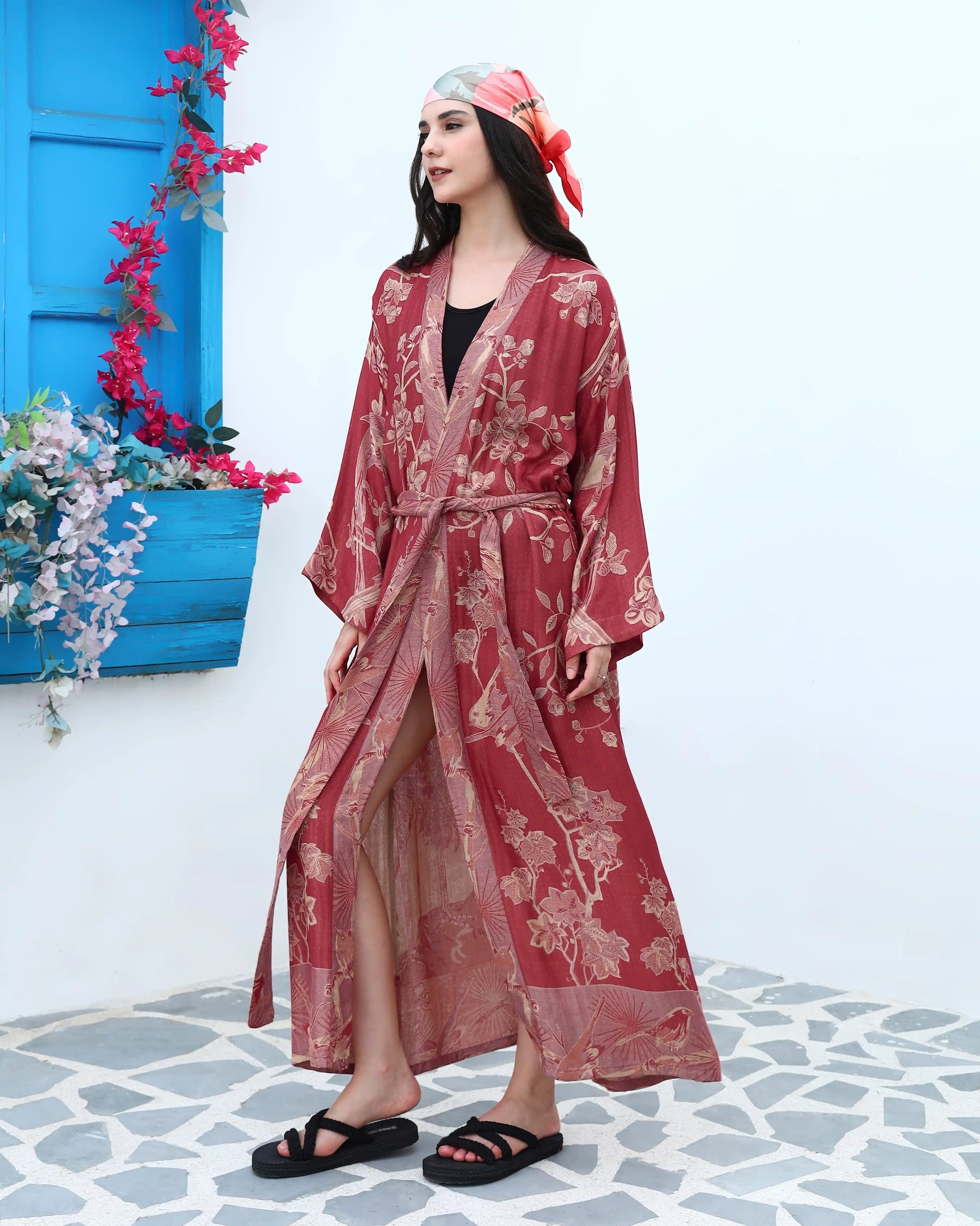 Sunset sand - Kaftan robe