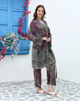 Mulberry emerald - Short kaftan shirt