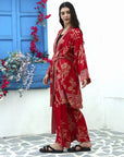 Sunset sand - Short kaftan shirt