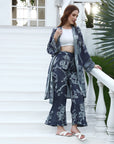 Ocean - Short kaftan shirt
