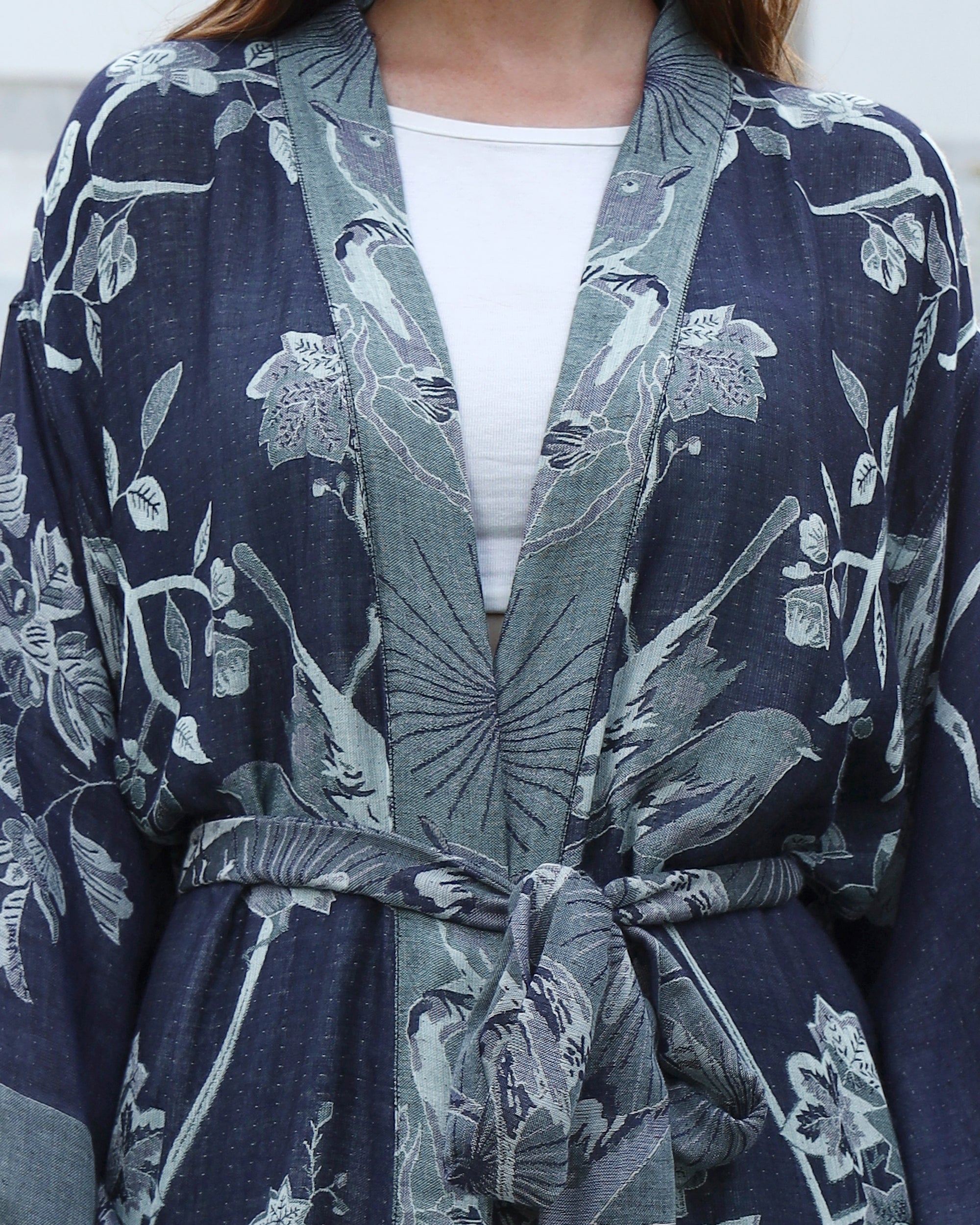 Ocean - Short kaftan shirt