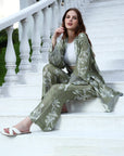 Mint mist - Short kaftan shirt