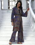 Amethyst gold - Short kaftan shirt