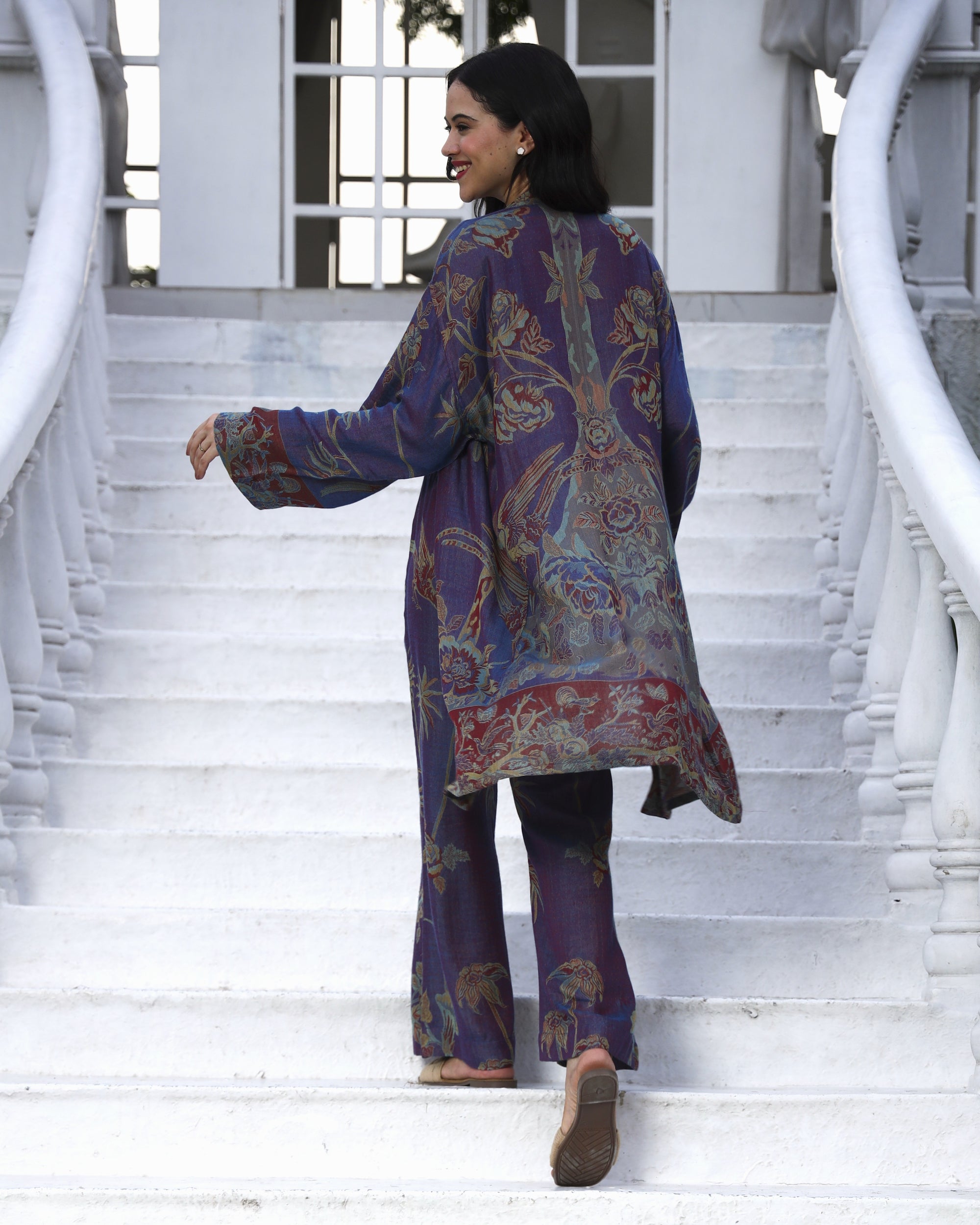 Amethyst gold - Short kaftan shirt