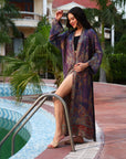 Amethyst gold - Kaftan robe