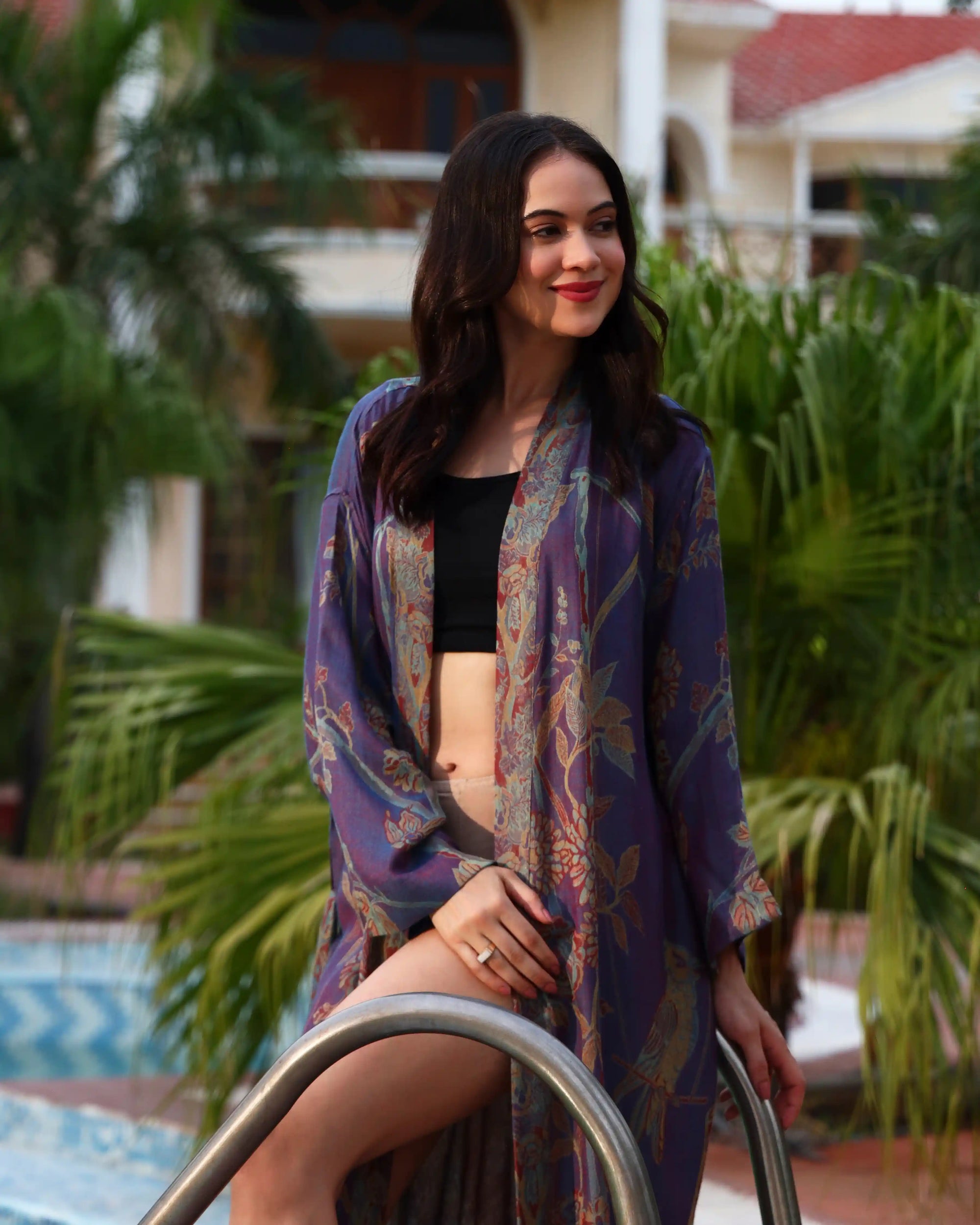 Amethyst gold - Kaftan robe